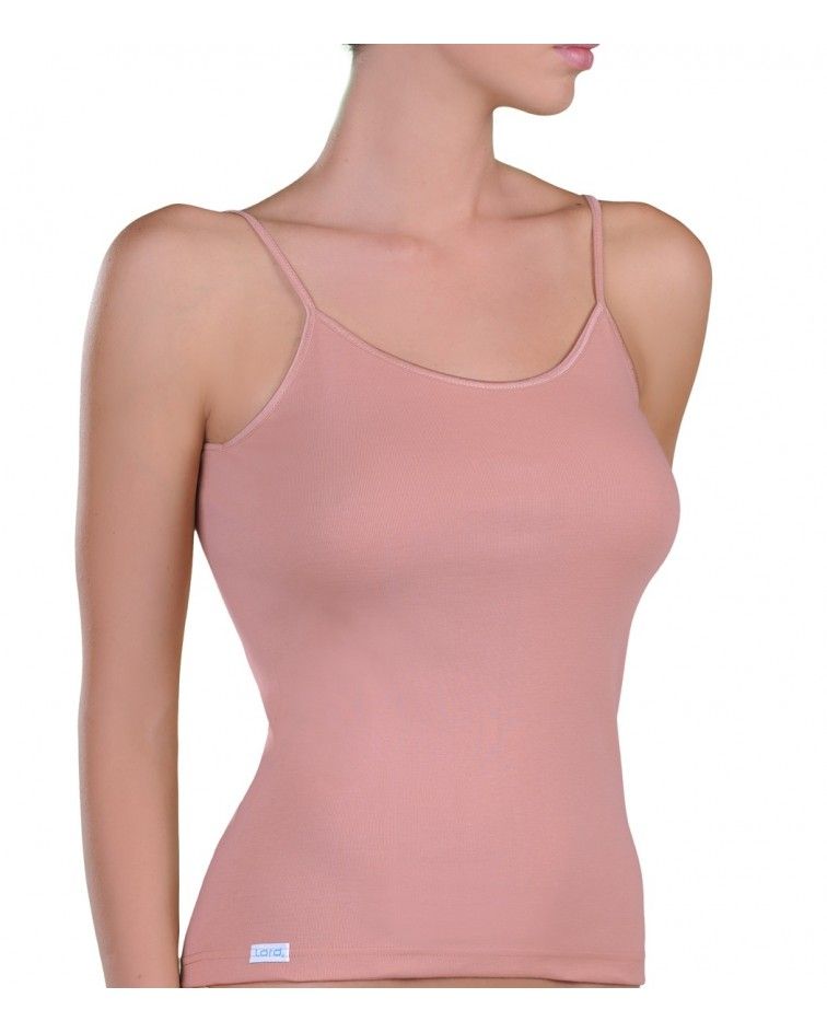Camisole, Satin shoulder strap, pink