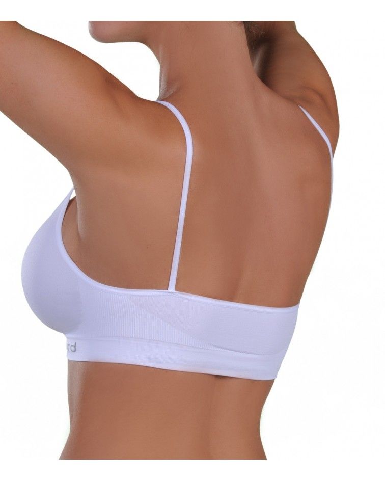 BUSTIER, white-back