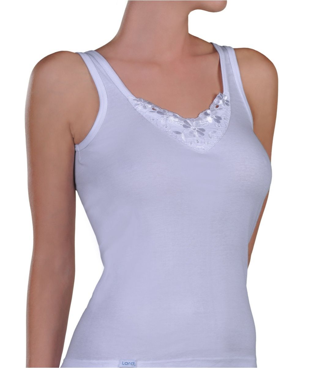 CAMISOLE, MOTIF, white