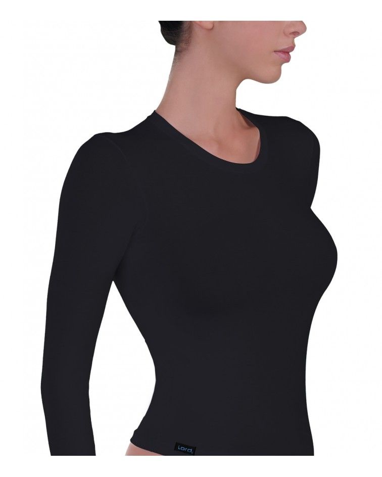 Long Sleeve, micromodal, black