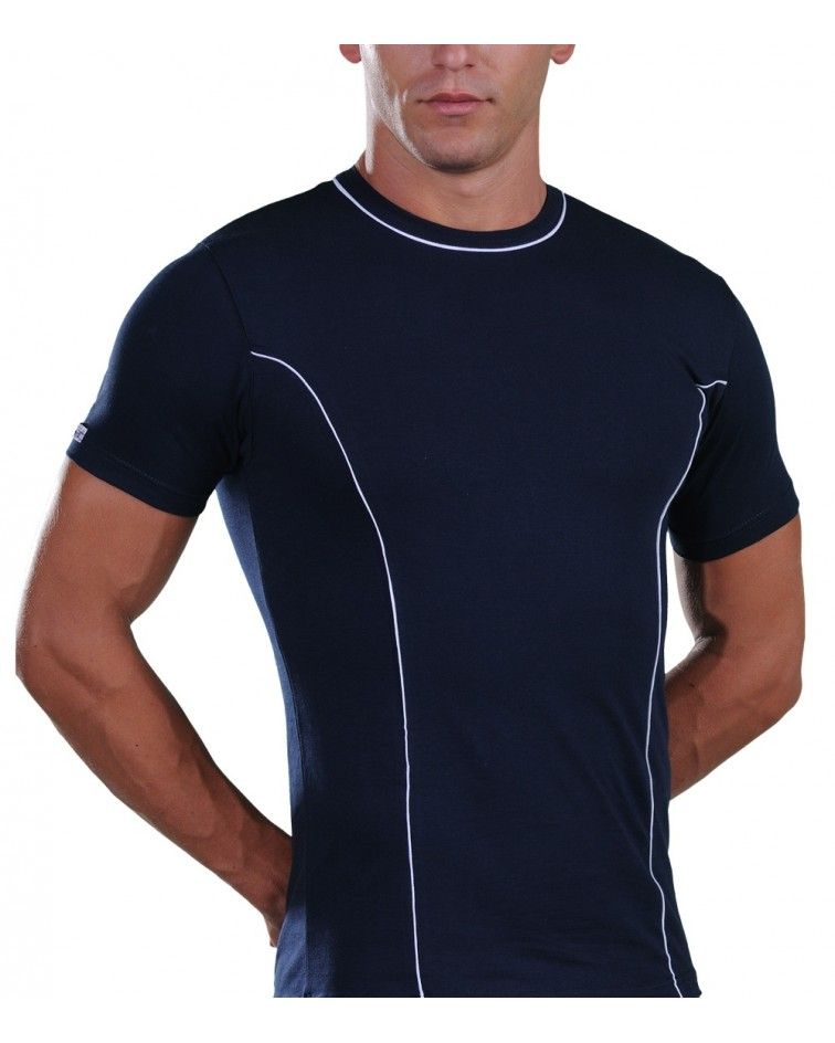 T-Shirt, Stripe, blue