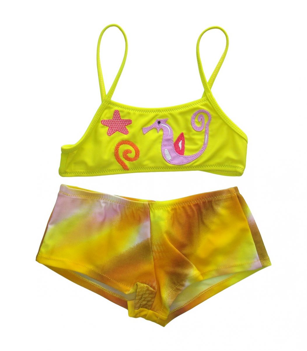 Swimwear seahorse boxer