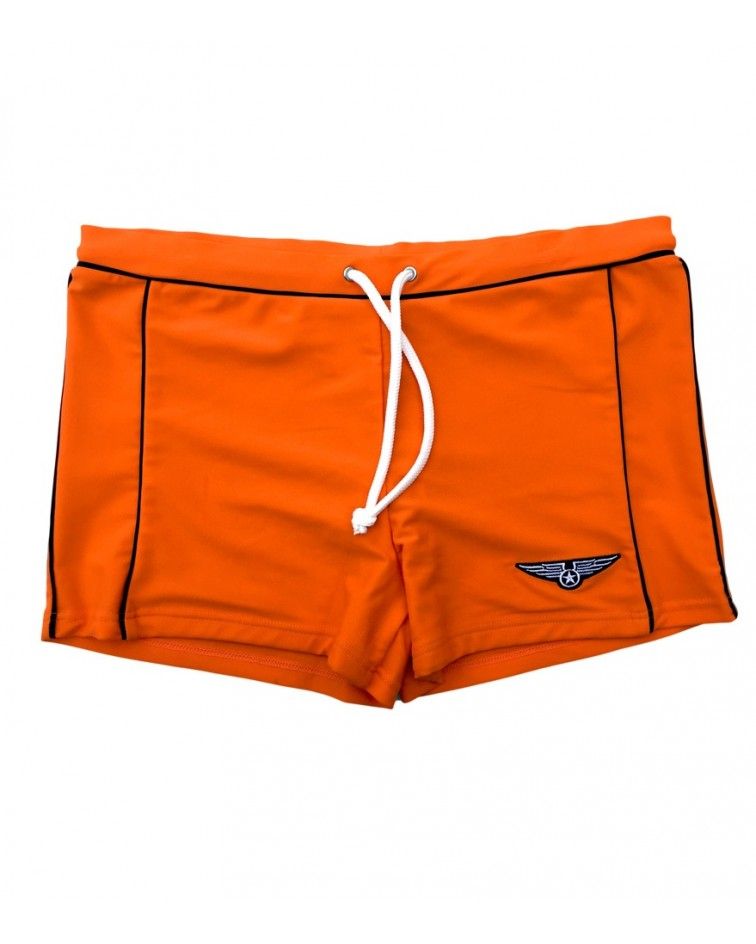 Men Swimwear boxer, orange