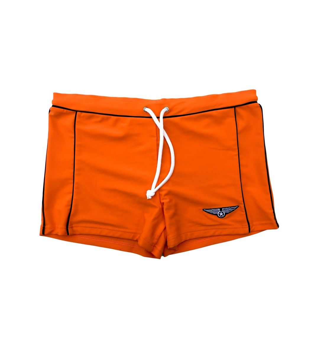 Men Swimwear boxer, orange