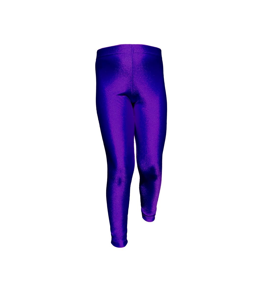 Girls, leggings, shine, purple