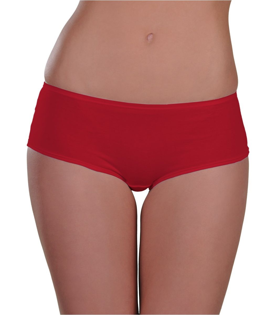 boxer, cotton, red