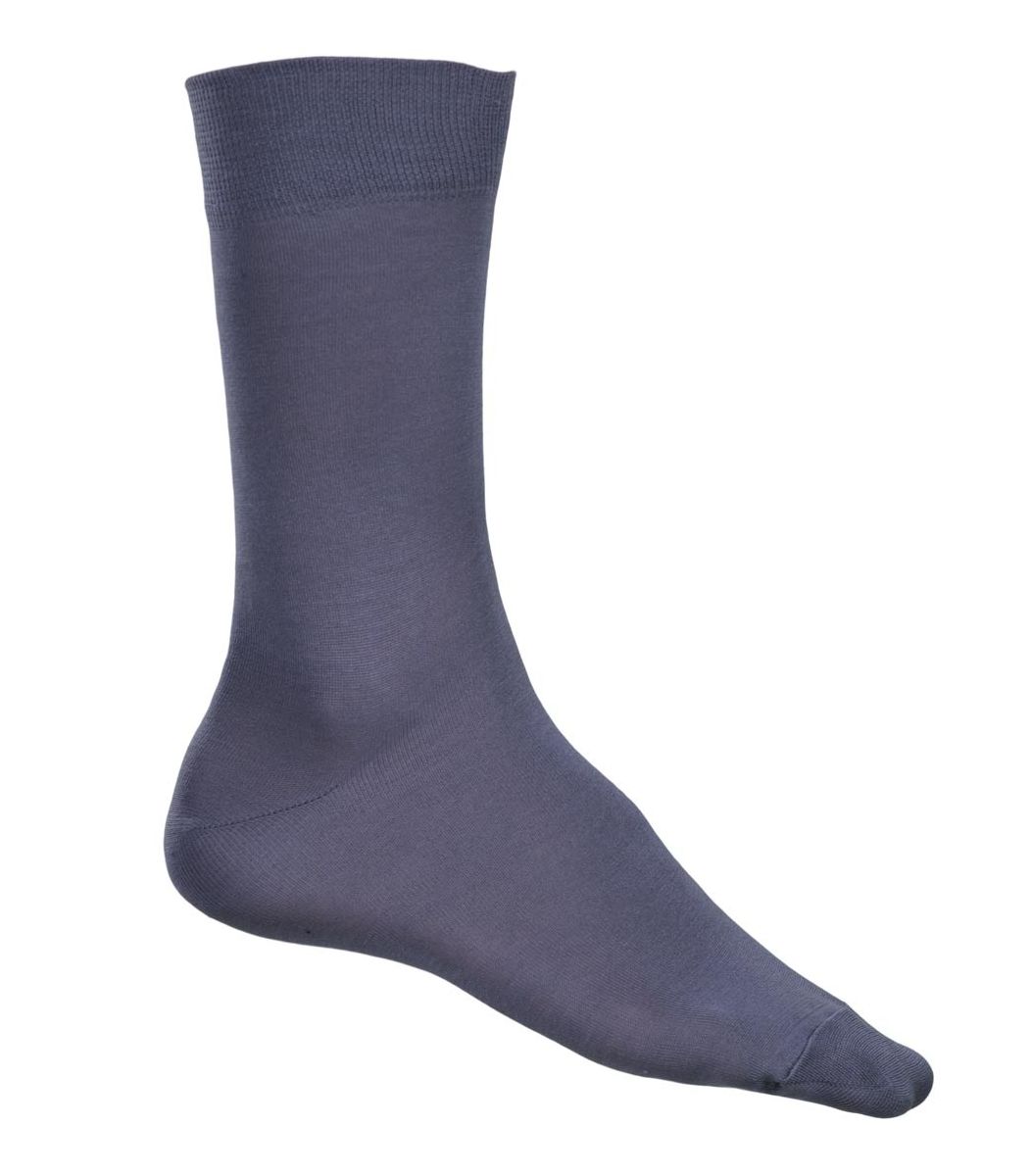 Cotton Socks, Shine, grey
