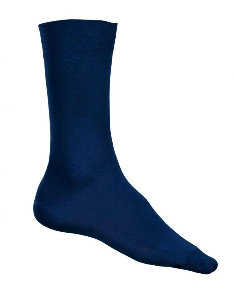 Ανδρική Κάλτσα, ελαστική βαμβακερή, μπλε