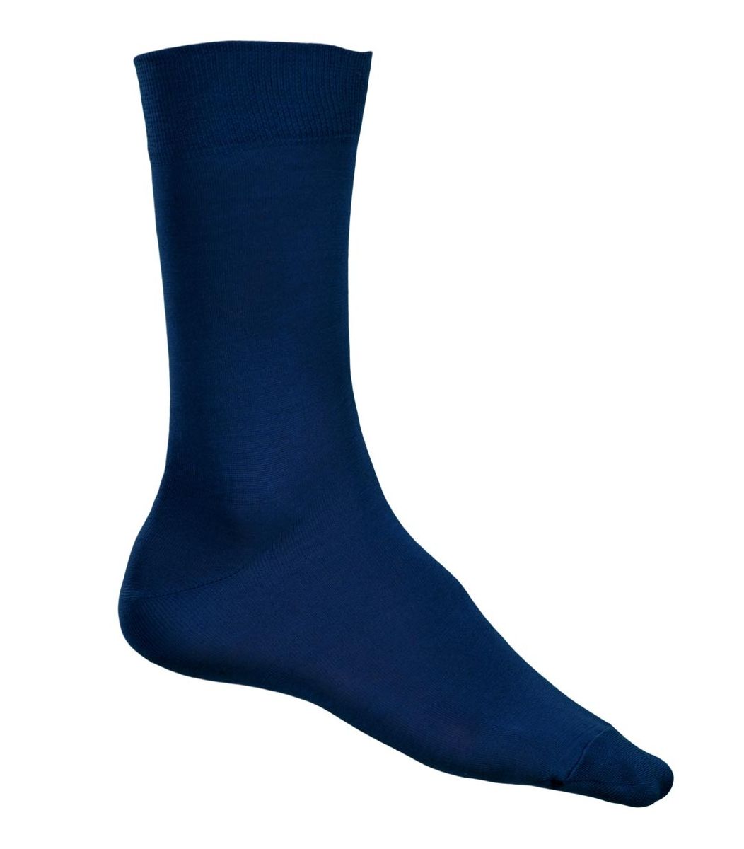 Ανδρική Κάλτσα, ελαστική βαμβακερή, μπλε