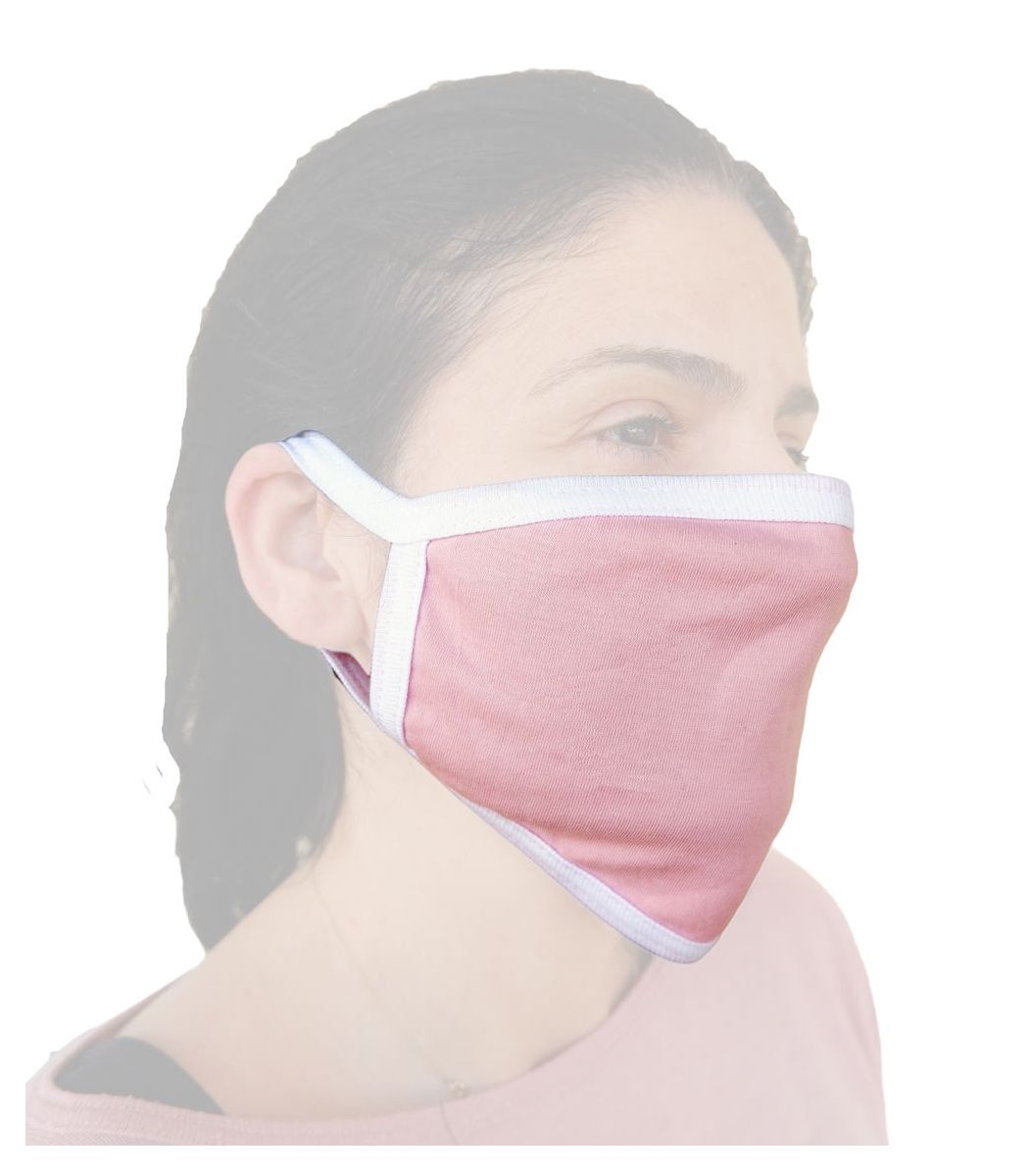 Professional Cotton reusable protection Mask, pink