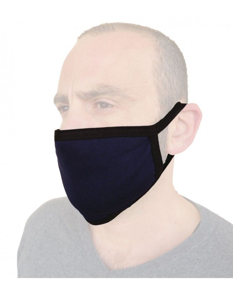 Professional Cotton reusable protection Mask, blue