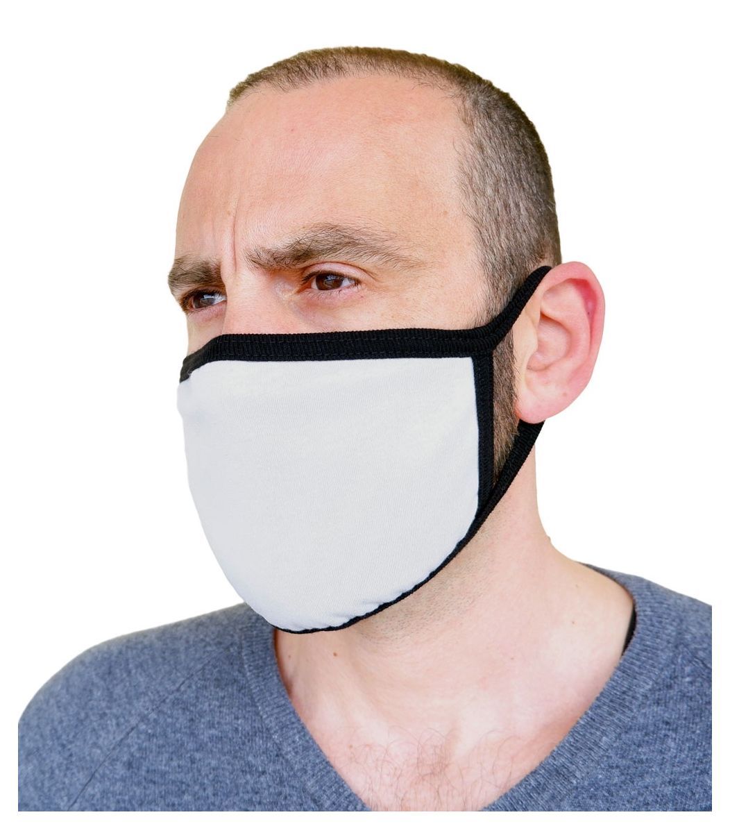 Professional Cotton reusable protection Mask, grey
