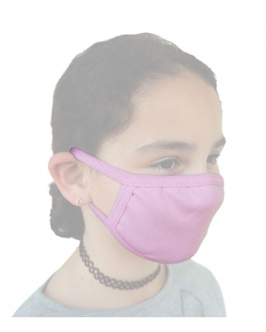 Children Cotton General use Mask, pink