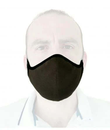 Βαμβακερή Υφασμάτινη Επαναχρησιμοποιούμενη προστατευτική Μάσκα με λάστιχο