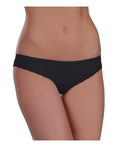 panty lace, black