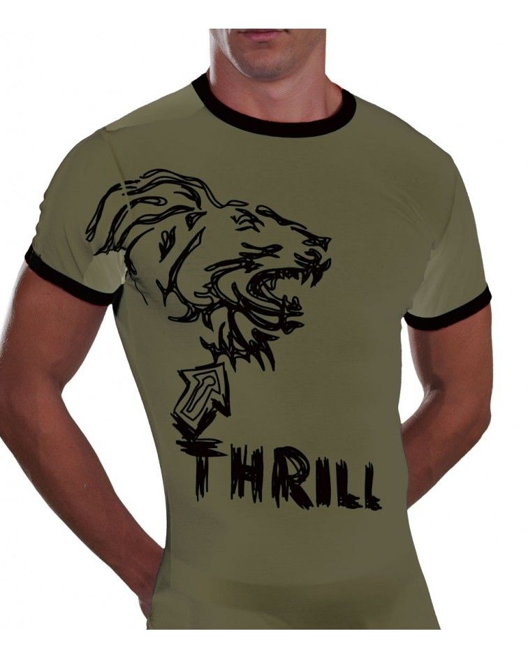 Men T-Shirt, print Thrill