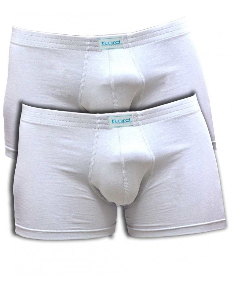 Boxer, 2set, cotton, white