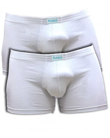 Boxer, 2set, cotton, white