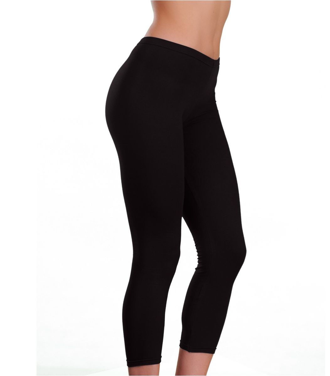 Collant under knee, black