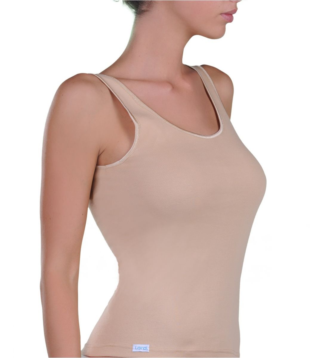 Camisole, Satin, beige
