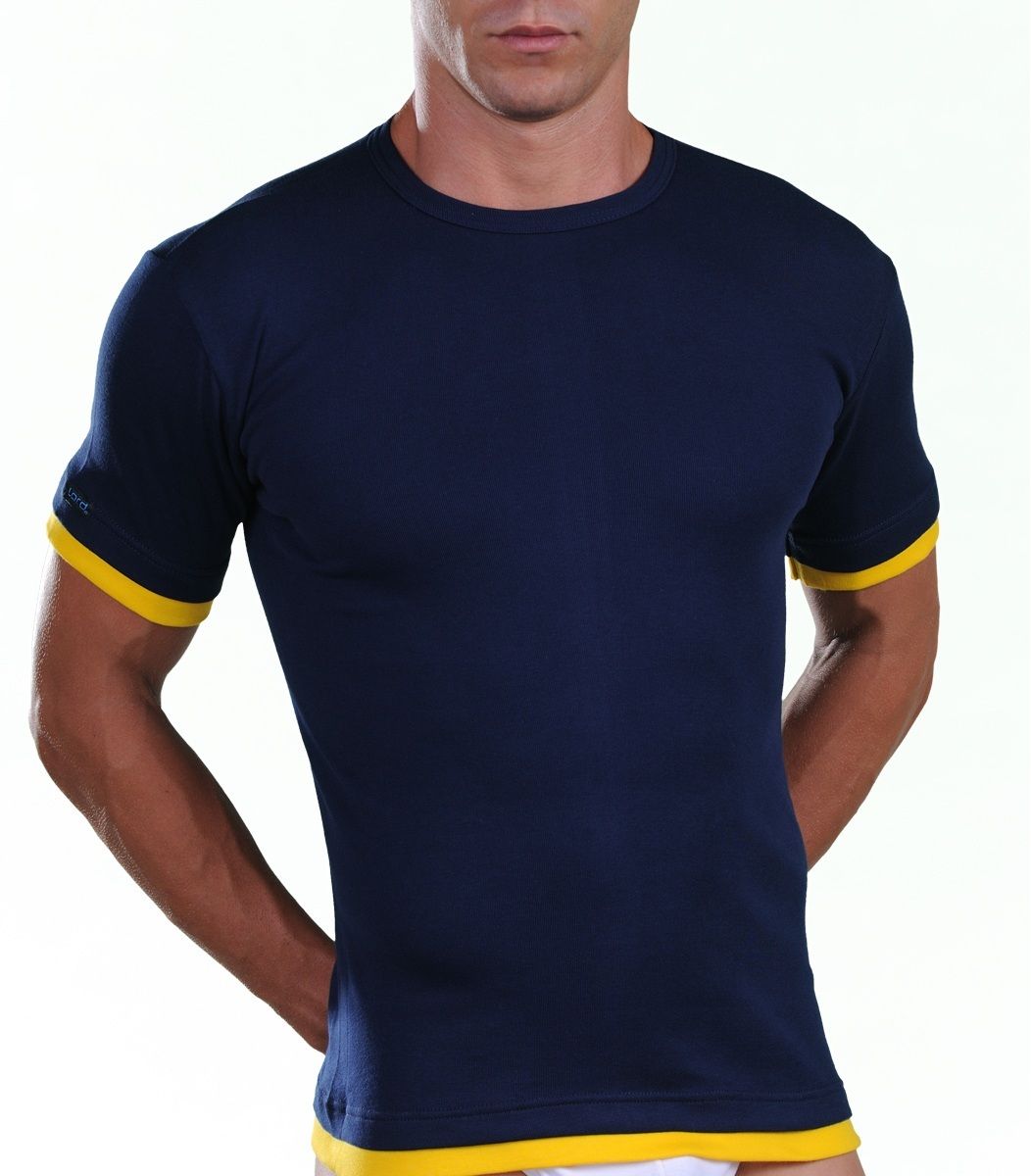 T-Shirt, Stripe, blue