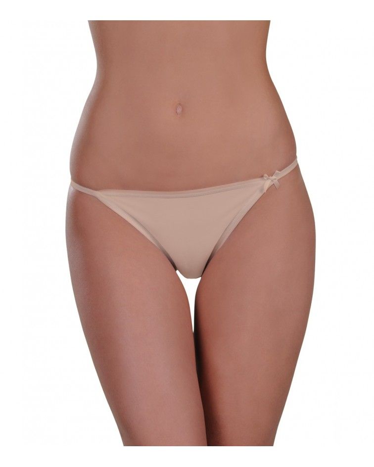 Panty, tanga, beige