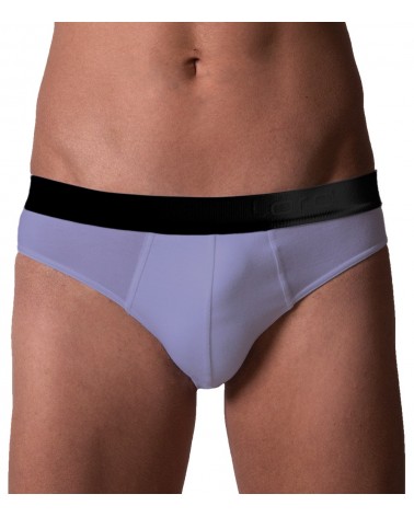 Brief, Black Ext.Rubber, lavender