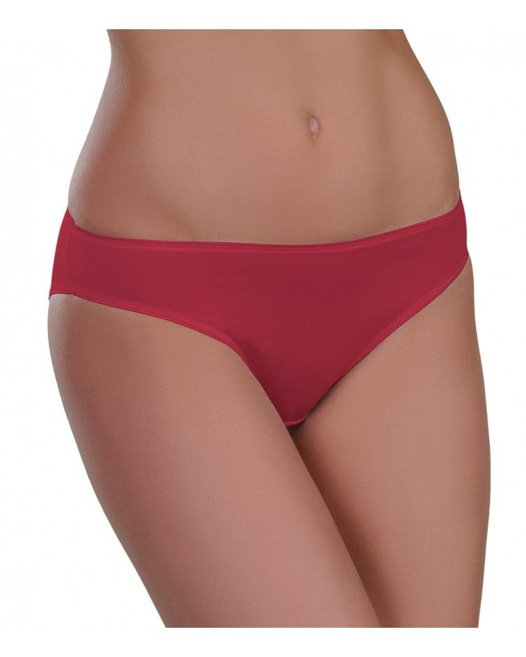 Γυναικεία Κυλότα bikini, micromodal, κόκκινο