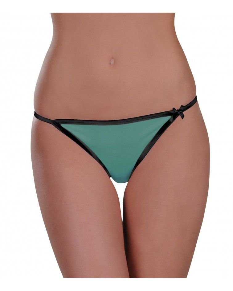 Panty, tanga, teal