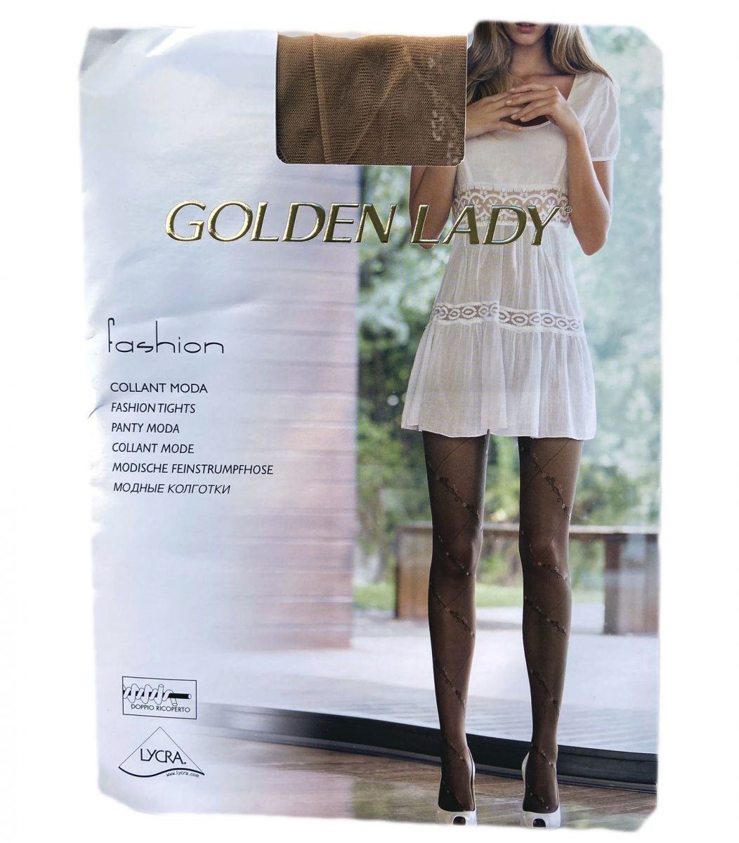  Golden Lady Golden Καλτσόν- 4
