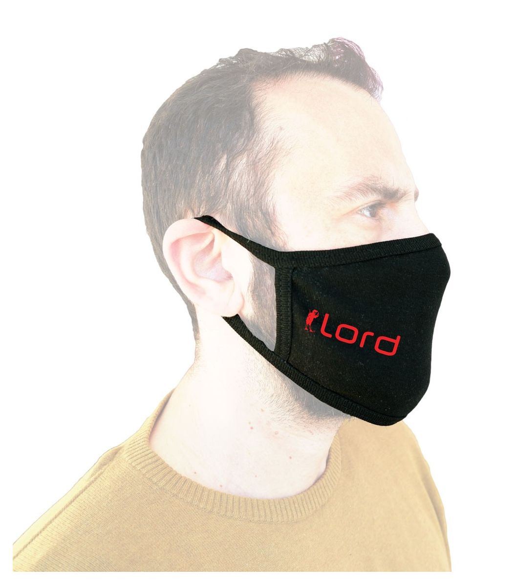  Lord Offers Professional Cotton Mask, Printed logo- 1