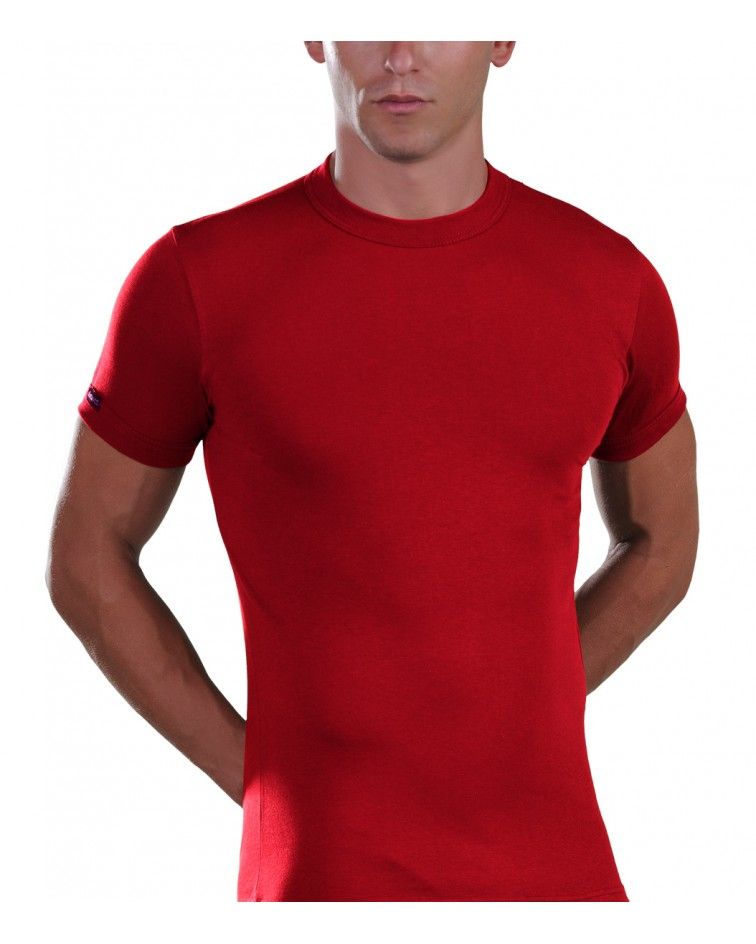 T-Shirt micromodal, red