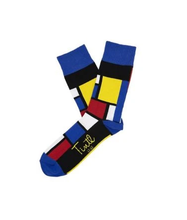  Κεντρική  Ανδρική κάλτσα Mondriaan {PRODUCT_REFERENCE} - 2