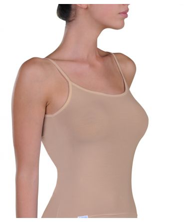 Camisole, micromodal, beige