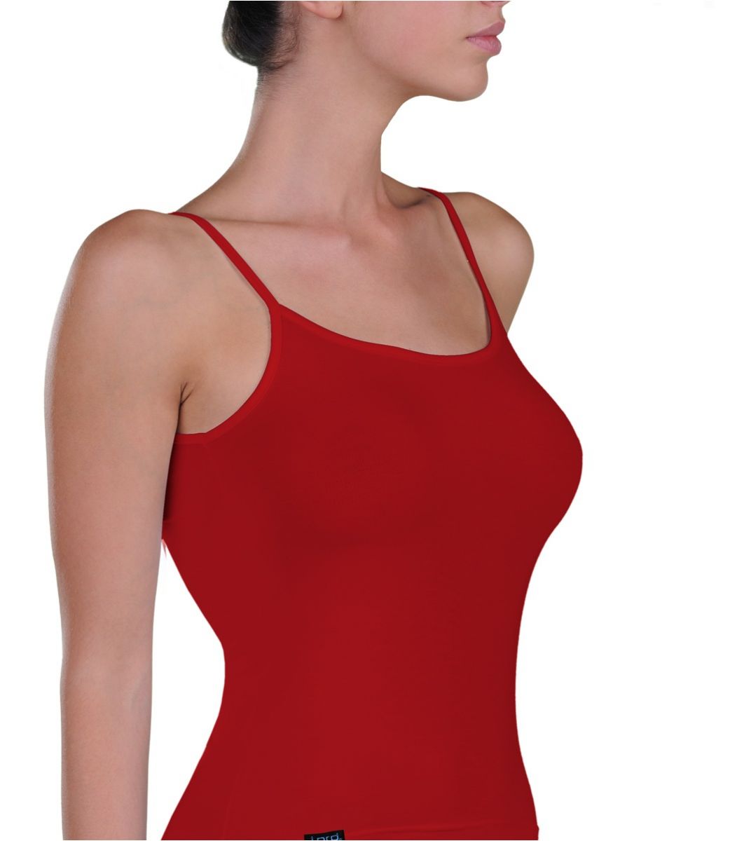 Camisole, micromodal, red