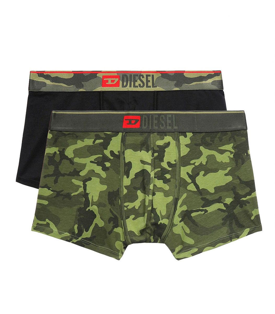  Boxers DIESEL DIESEL Two-pack boxer briefs with camo print 00SMKX-0WCAS-E4944-1