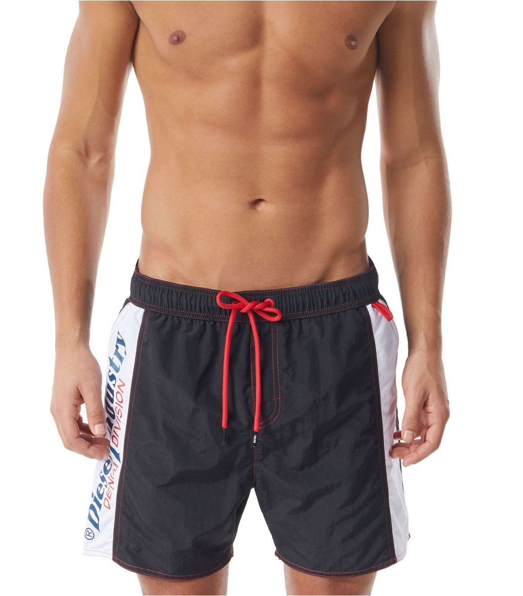  Swimwear Shorts DIESEL Diesel Men Mid-length swim shorts with side panels 00SXLH-0PCAI-E0013-1