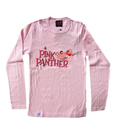  Long Sleeve T-Shirt Lord Offers ΅Women T-Shirt Pink Panther 8516-2