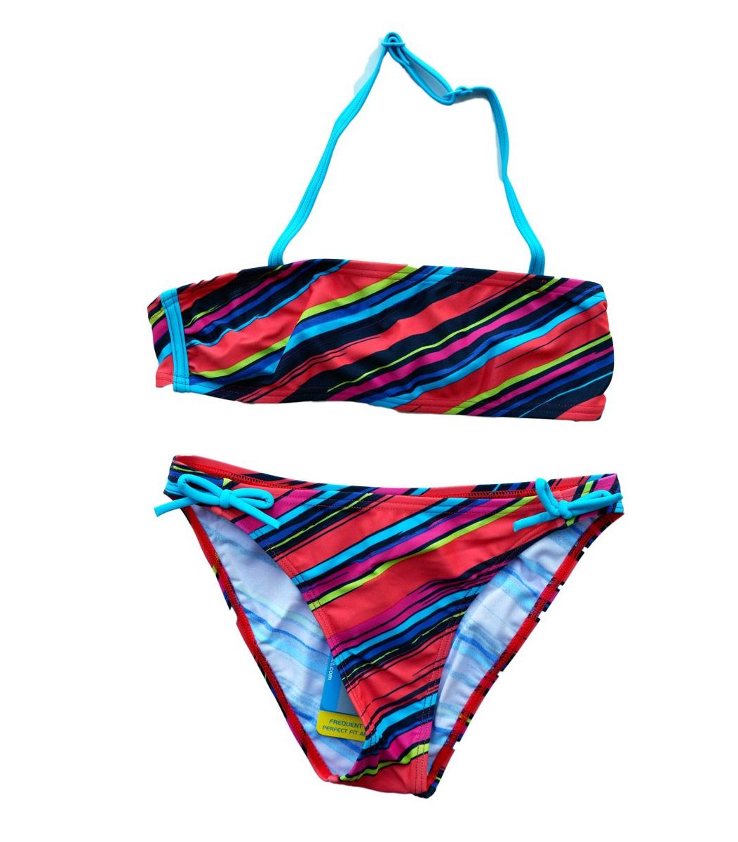  Swimwear Arena Arena Girl Swimwear Stripes Jr Bandeau 1B28998-1