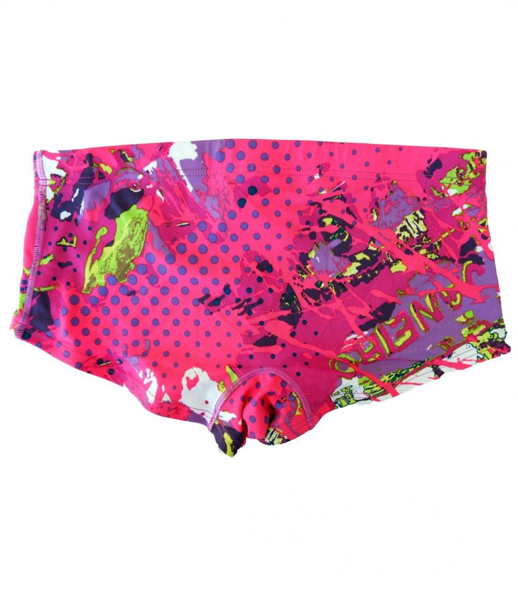 Arena Girl Swimwear Carioca Low Waist Short Size 12yrs old Color Colorful