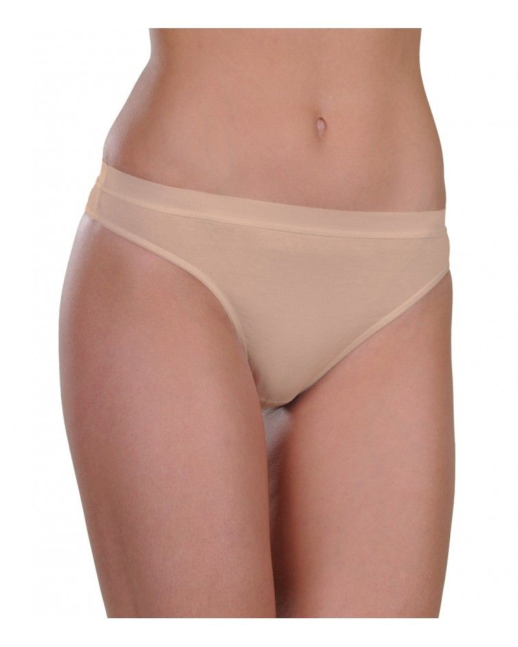 Panty, string, beige