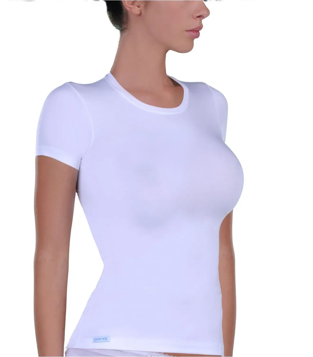  T-Shirt Short Sleeve Lord Lord Women T-Shirt, micromodal 2292-3