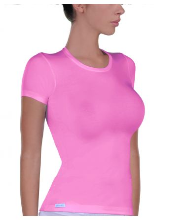 Women elastic T-Shirt, pink