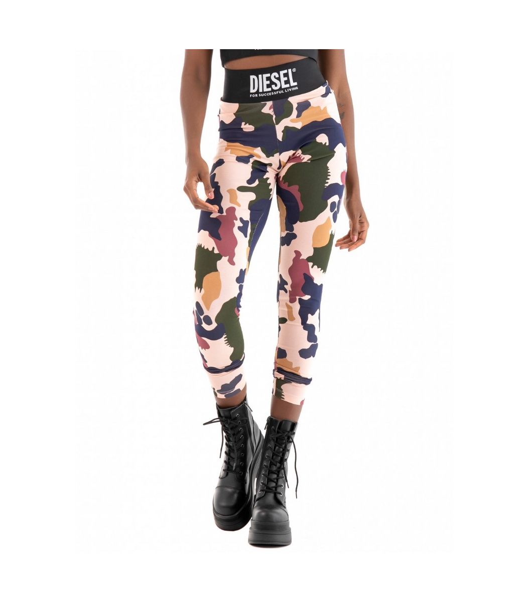 DIESEL Collant Camoflage Size XS Color Colorful