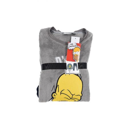 Ανδρική χειμερινή Πιτζάμα fleece SIMPSON Sun City - 3