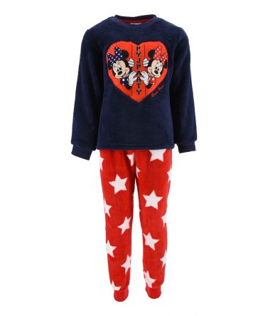 Pyjama Childrens Minnie Fleece PjParty Disney - 1