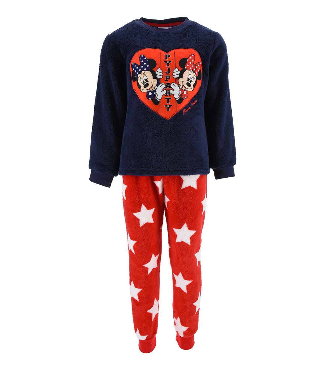 Pyjama Childrens Minnie Fleece PjParty Disney - 1
