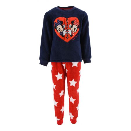 Pyjama Childrens Minnie Fleece PjParty Disney - 1