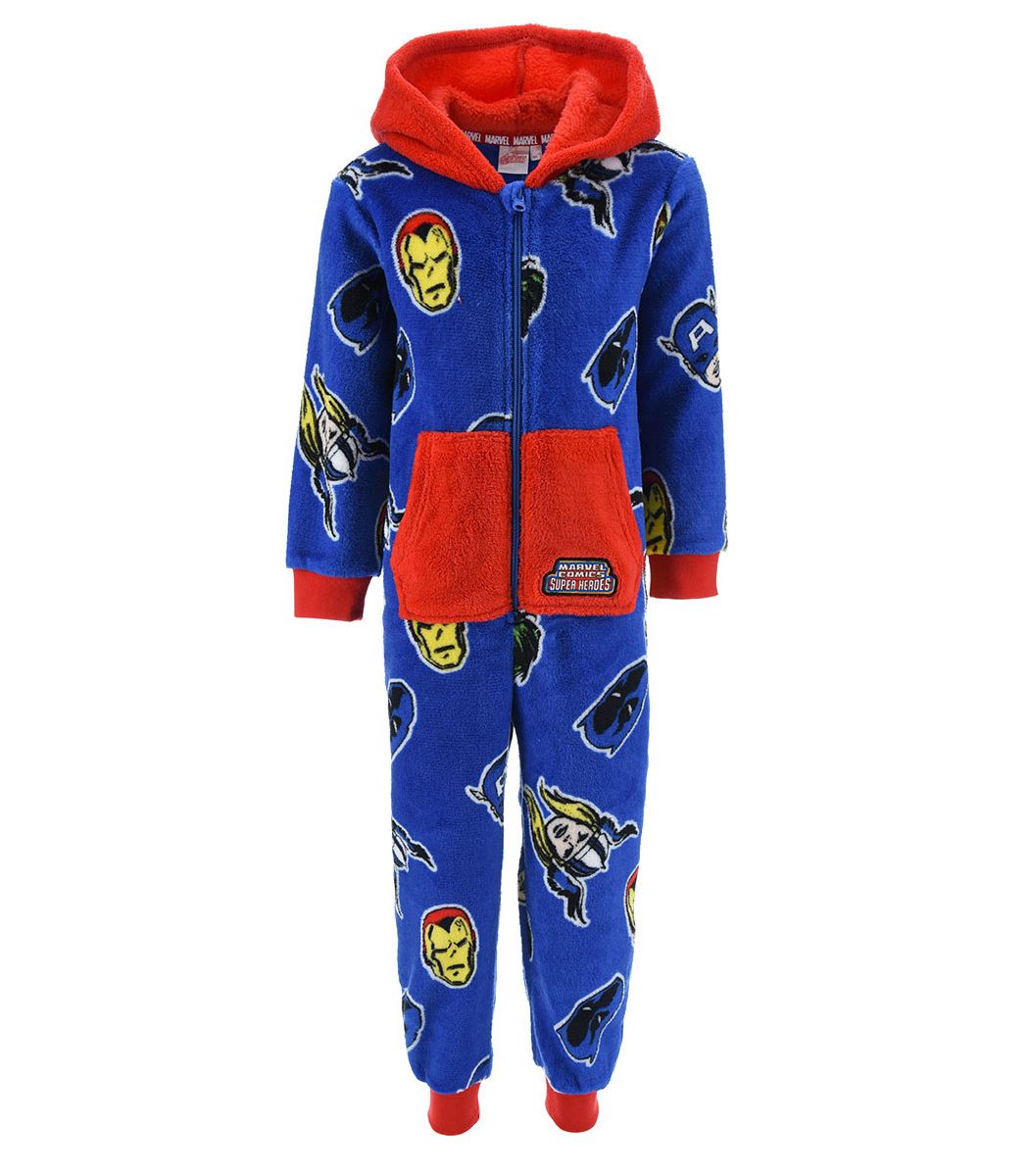 Παιδική πιτζάμα ολόσωμη AVENGERS Fleece Marvel - 1