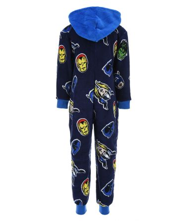 Pyjama Childrens AVENGERS full body Fleece Marvel - 4